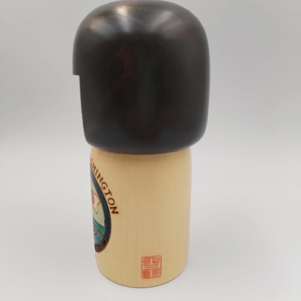 USS‎ George Washington CVN-73 Kokeshi Doll Wood Spirit of Freedom Japan Navy 6